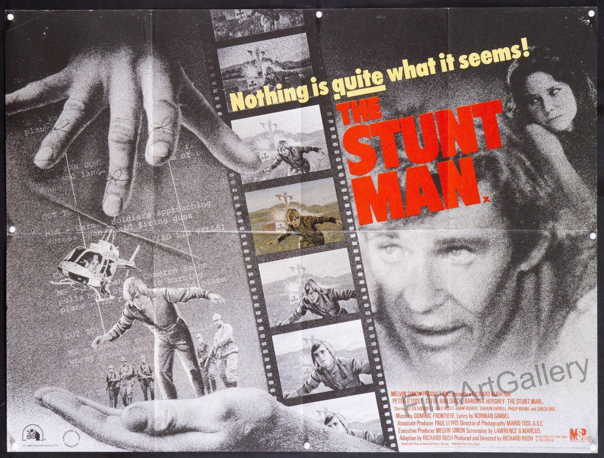 The Stunt Man Original Vintage Movie Poster