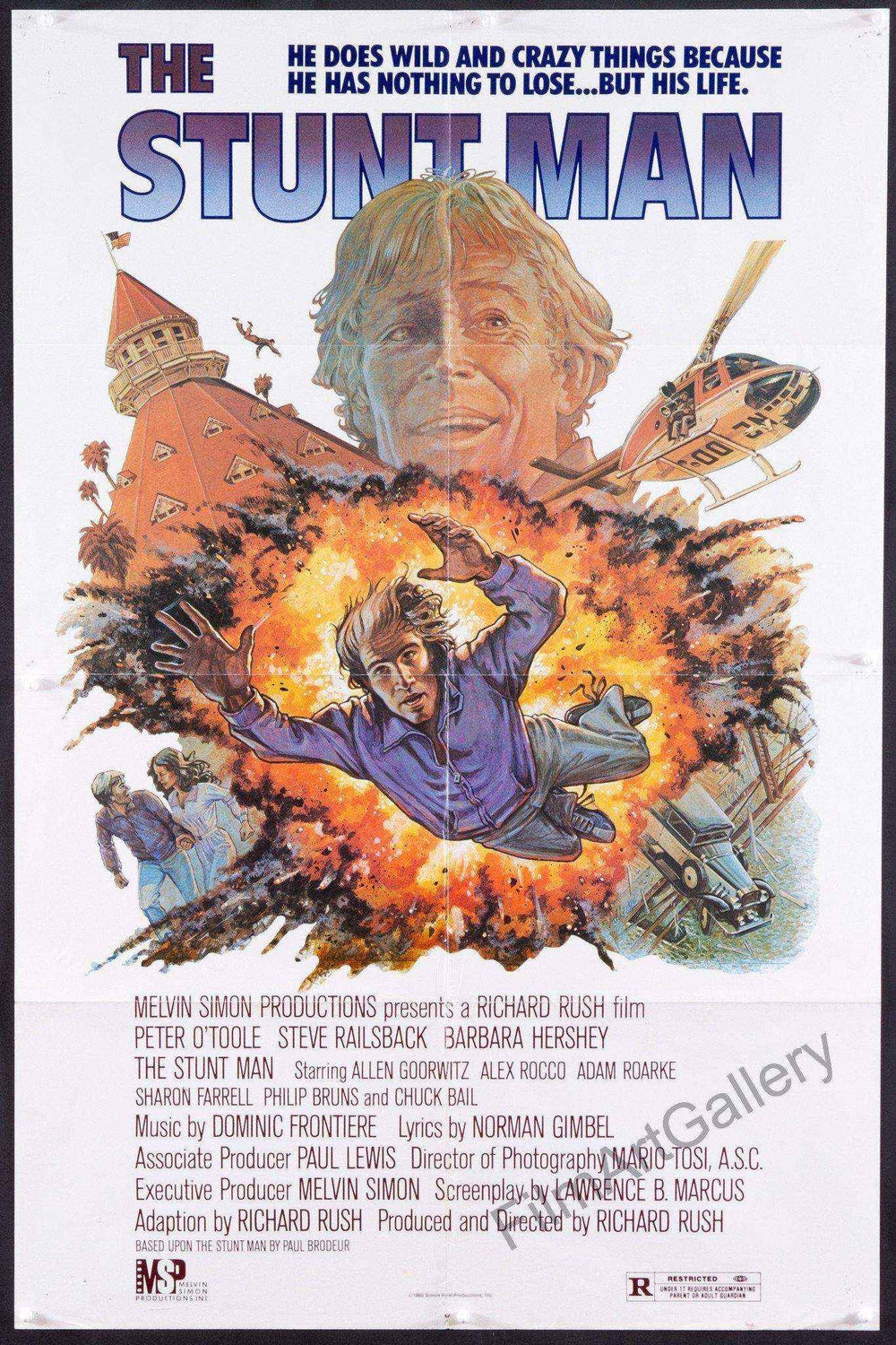 The Stunt Man Original Vintage Movie Poster