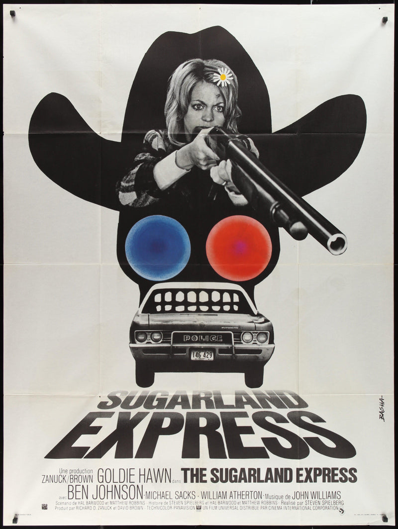 The Sugarland Express French 1 Panel (47x63) Original Vintage Movie Poster