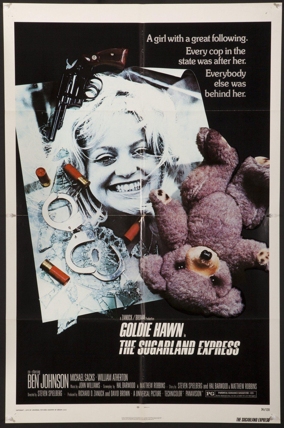 The Sugarland Express Original Vintage Movie Poster