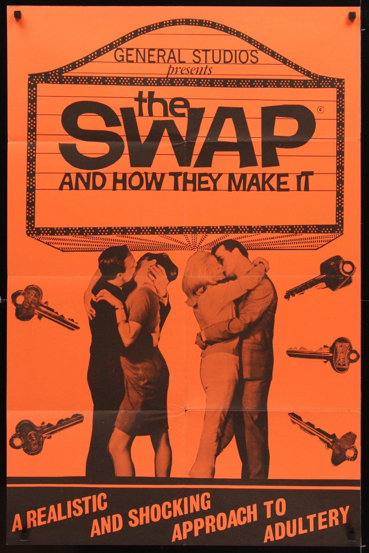 The Swap (and How They Make It) Original Vintage Movie Poster