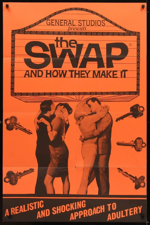 The Swap (and How They Make It) Original Vintage Movie Poster