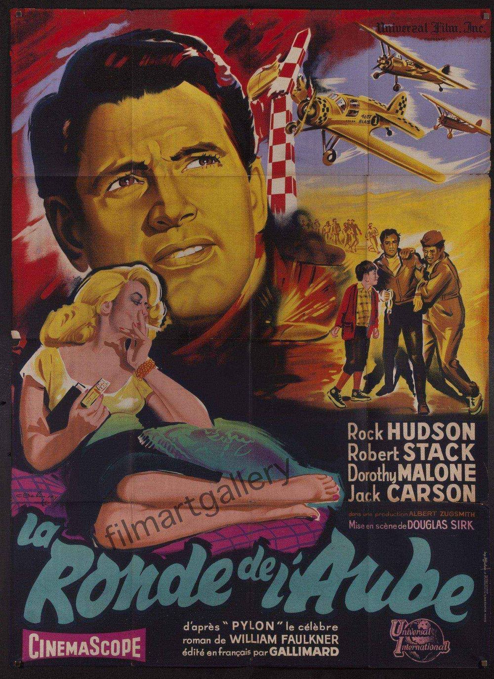The Tarnished Angels Original Vintage Movie Poster