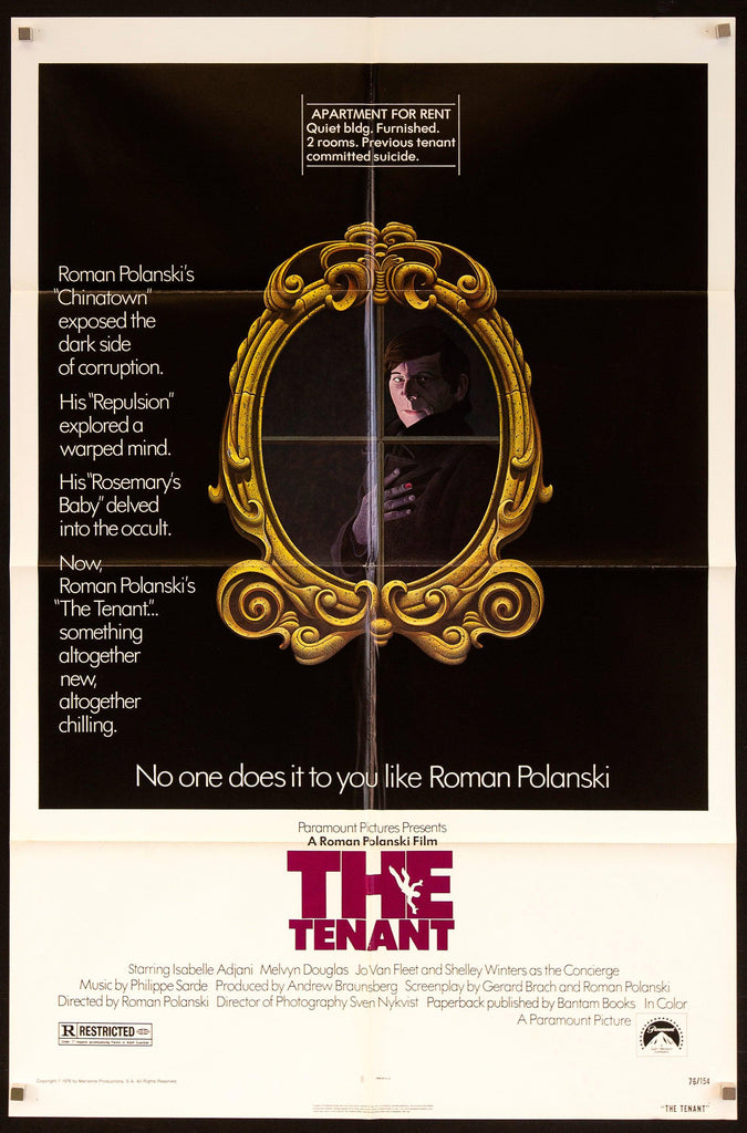 The Tenant Original Vintage Movie Poster