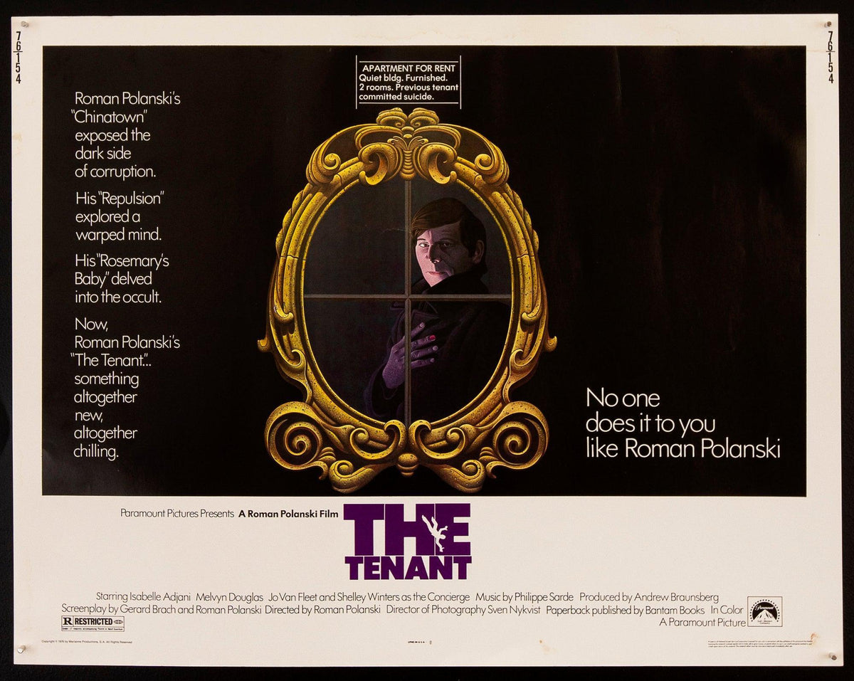 The Tenant Original Vintage Movie Poster
