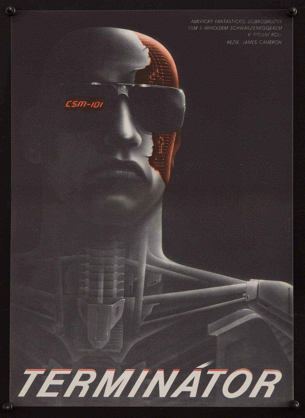 The Terminator Original Vintage Movie Poster