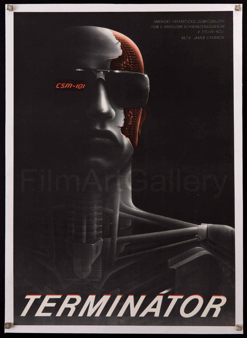 The Terminator Original Vintage Movie Poster