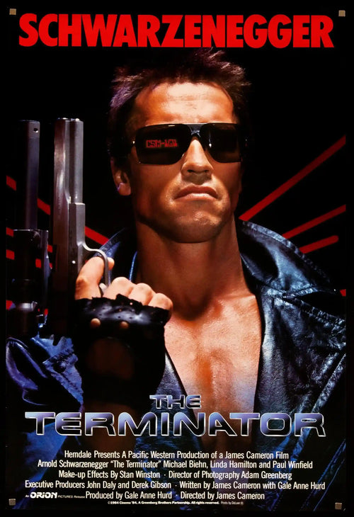 The Terminator Original Vintage Movie Poster