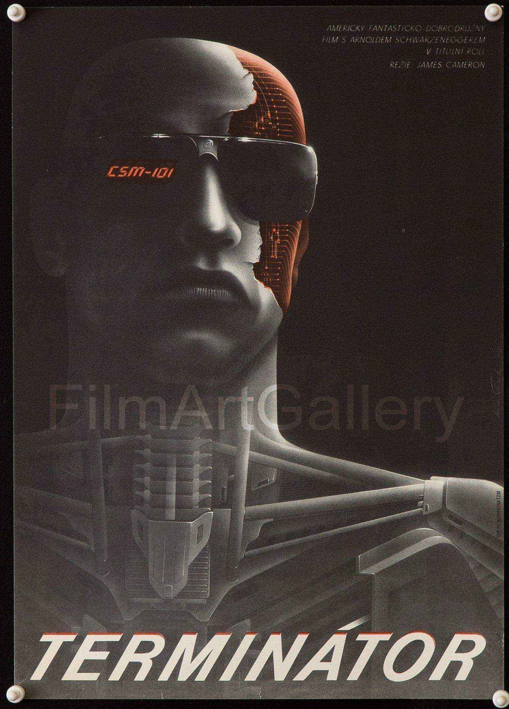 The Terminator Original Vintage Movie Poster