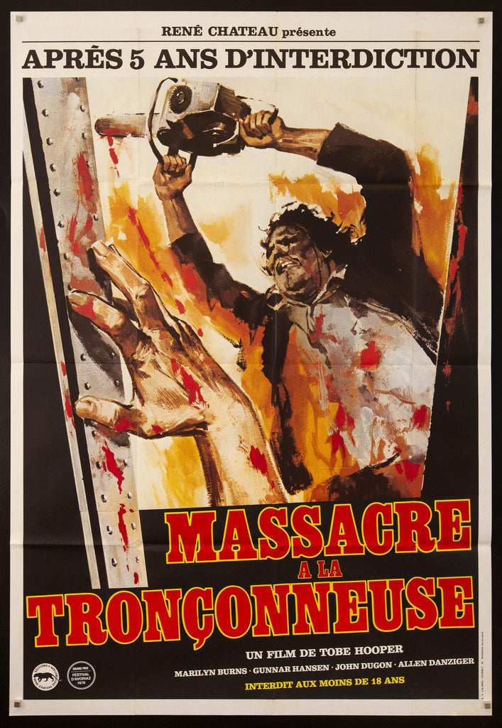 The Texas Chainsaw Massacre Original Vintage Movie Poster