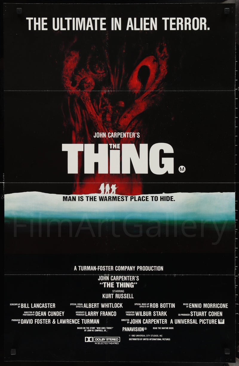The Thing 1 Sheet (27x41) Original Vintage Movie Poster