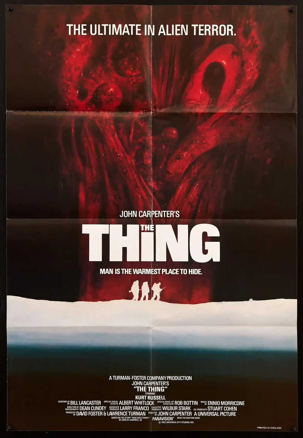 The Thing Original Vintage Movie Poster