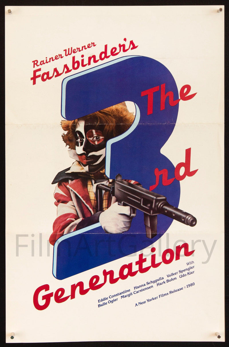 The Third Generation 11x17 Original Vintage Movie Poster