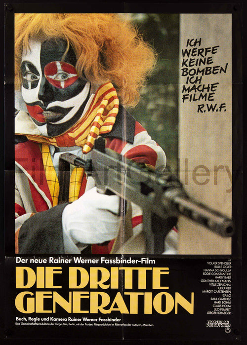 The Third Generation Original Vintage Movie Poster