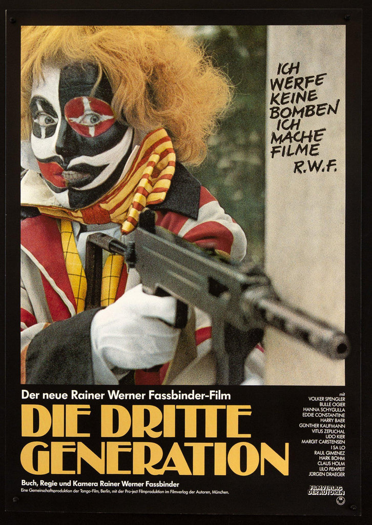 The Third Generation Original Vintage Movie Poster