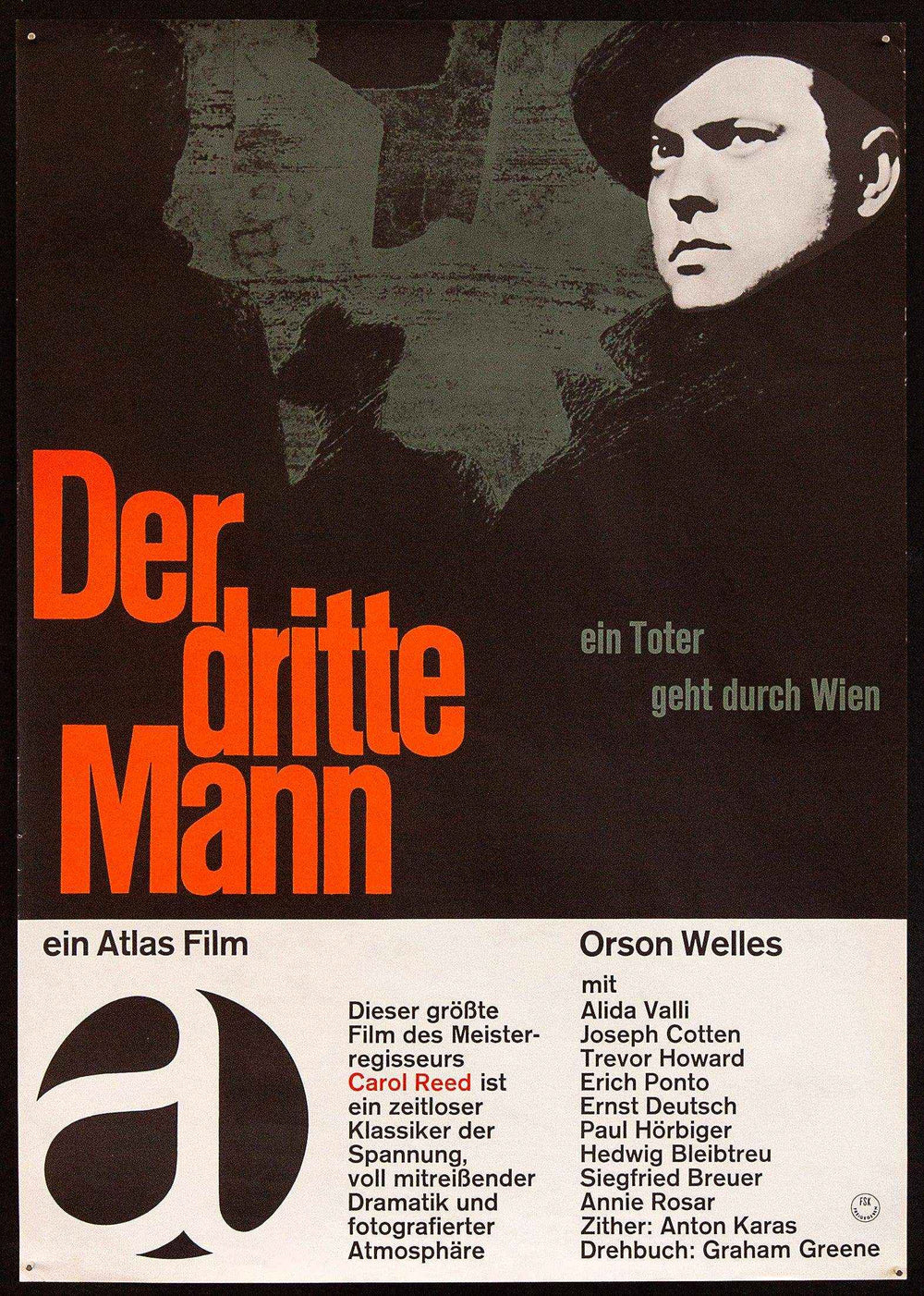 The Third Man Original Vintage Movie Poster
