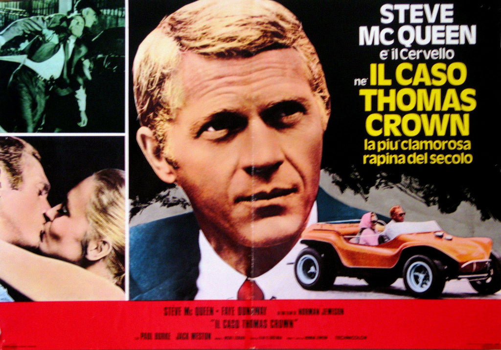 The Thomas Crown Affair Original Vintage Movie Poster