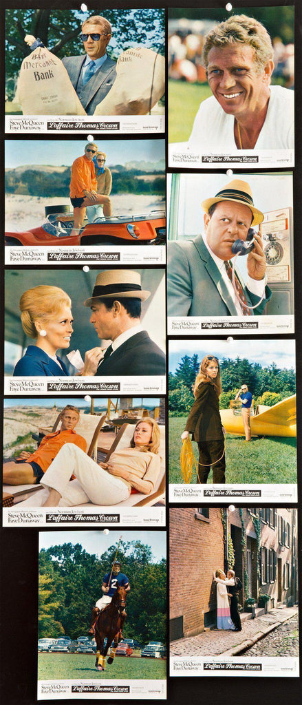 The Thomas Crown Affair Original Vintage Movie Poster