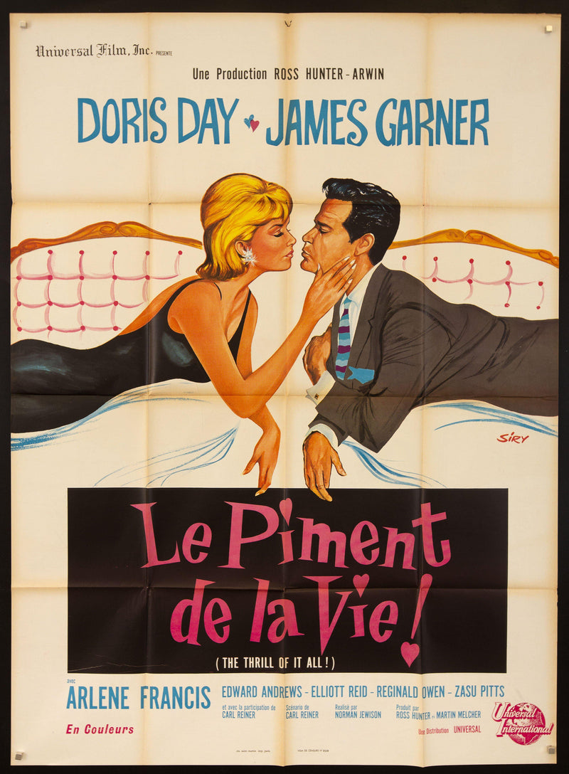 The Thrill of It All French 1 Panel (47x63) Original Vintage Movie Poster