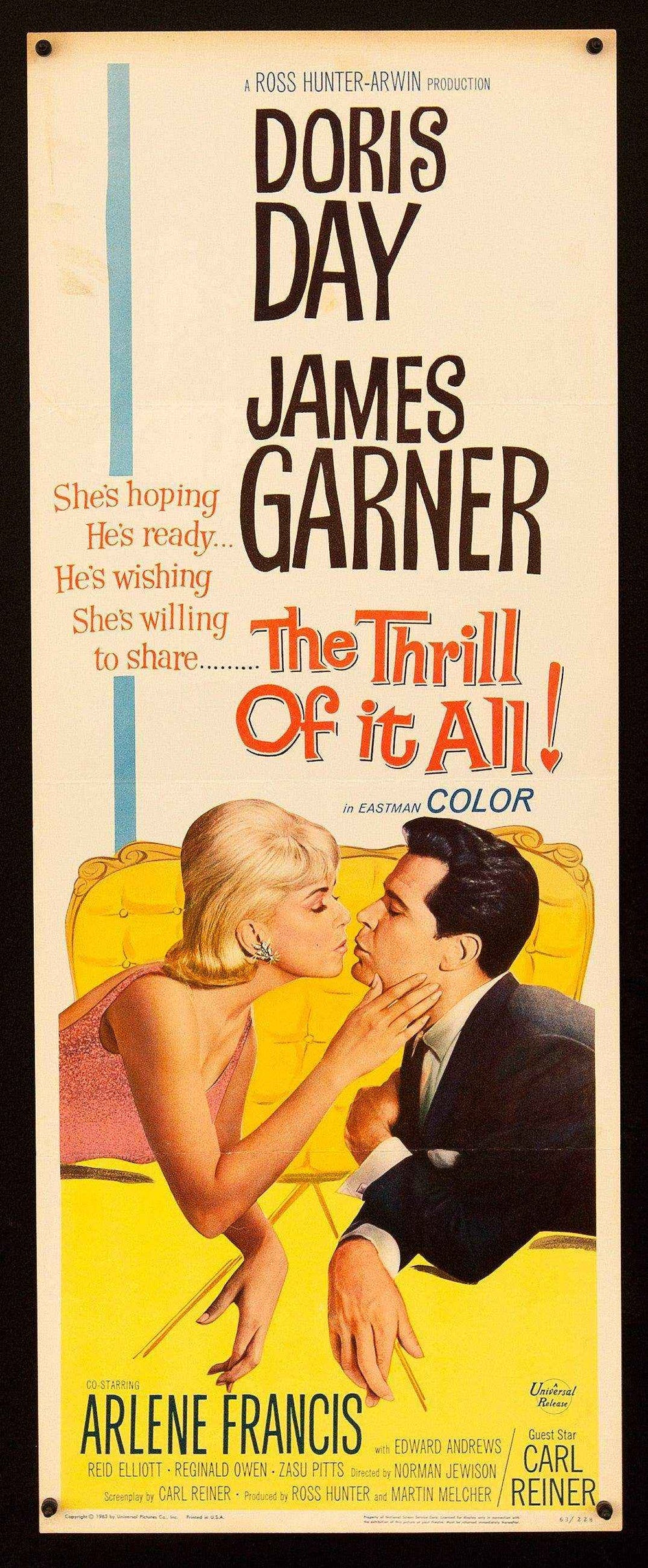 The Thrill of It All Original Vintage Movie Poster