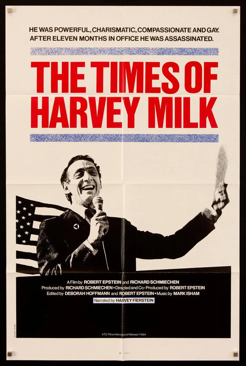 The Times of Harvey Milk Original Vintage Movie Poster