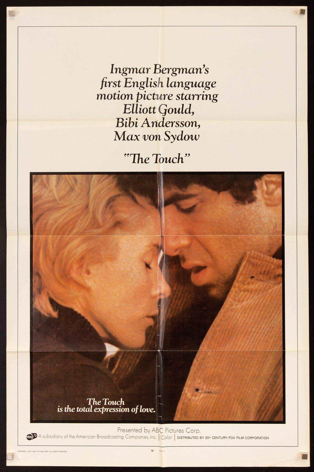 The Touch Original Vintage Movie Poster