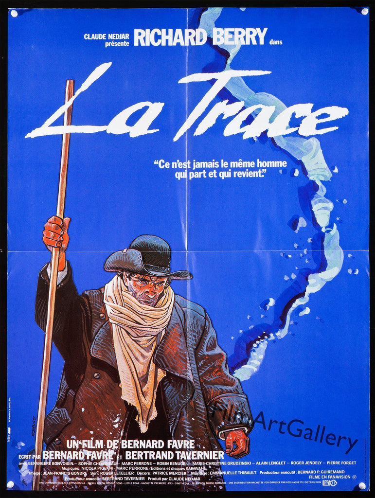 The Trail (La Trace) Original Vintage Movie Poster