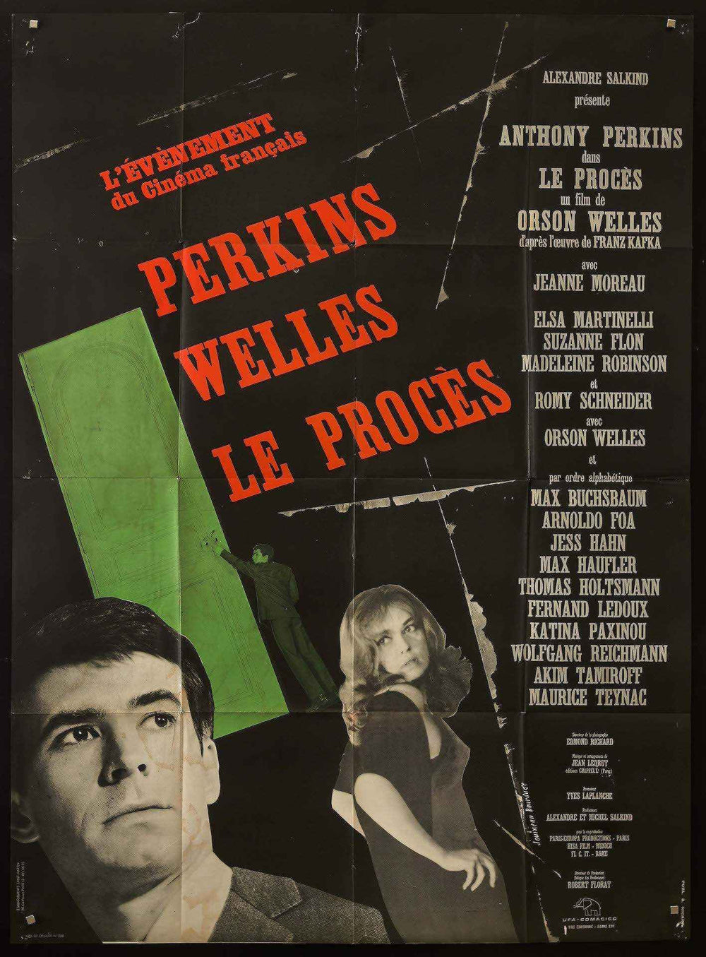 The Trial (Le Proces) Original Vintage Movie Poster