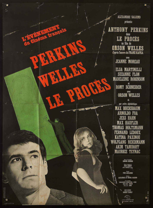 The Trial (Le Proces) Original Vintage Movie Poster