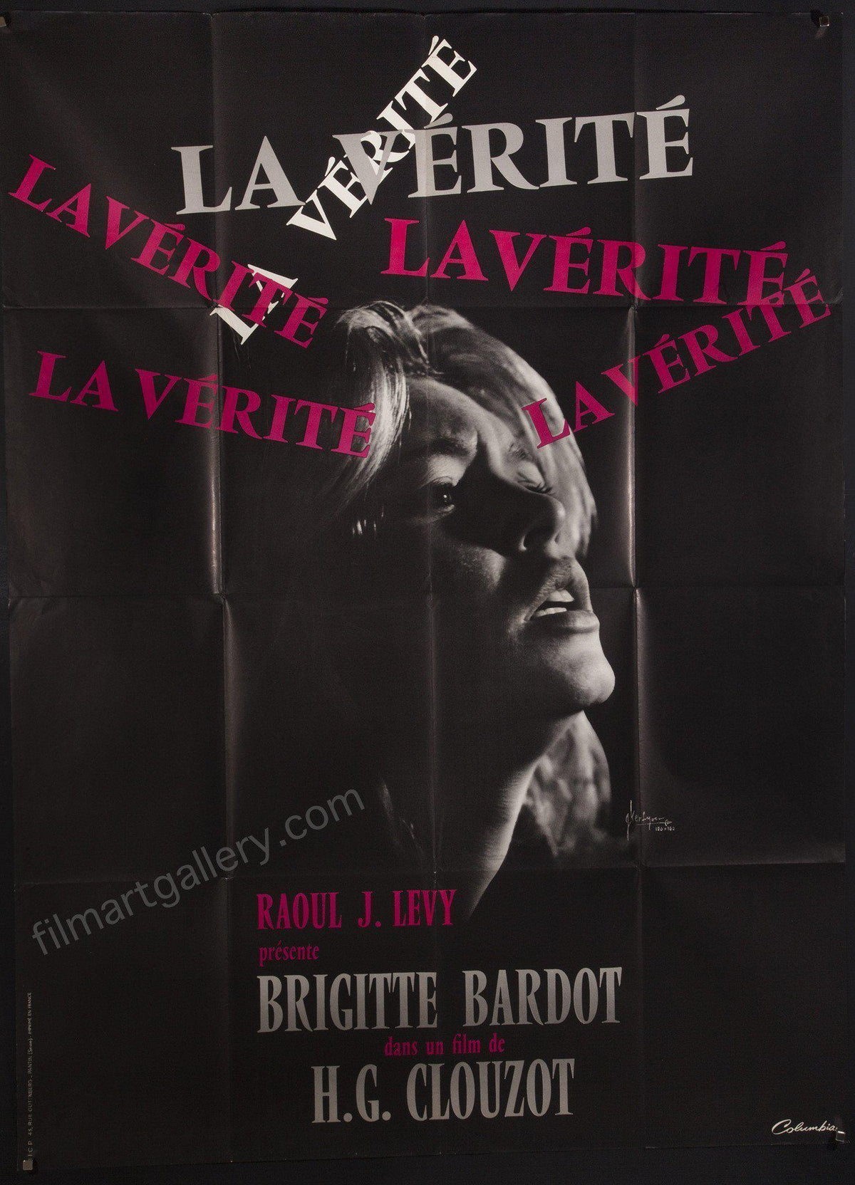 The Truth (La Verite) Original Vintage Movie Poster