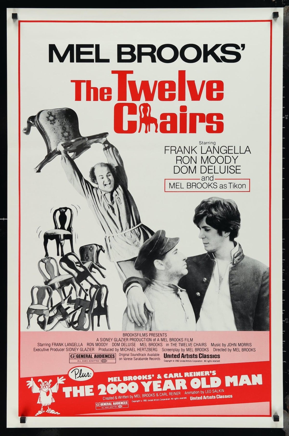 The Twelve Chairs Original Vintage Movie Poster