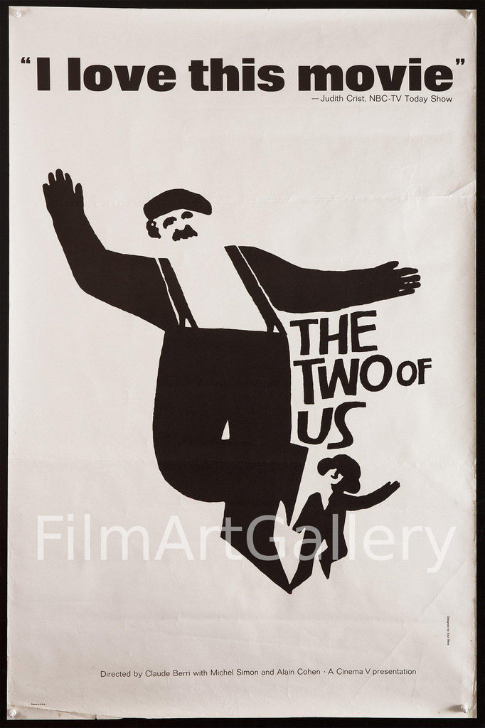 The Two of Us 1 Sheet (27x41) Original Vintage Movie Poster