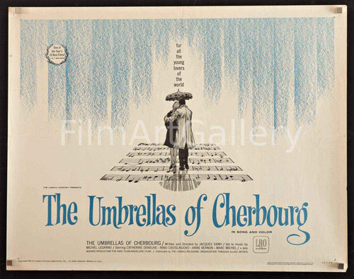 The Umbrellas of Cherbourg (Les Parapluies De Cherbourg) Original Vintage Movie Poster