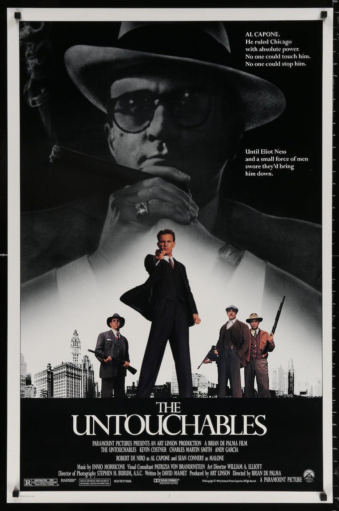 The Untouchables Original Vintage Movie Poster