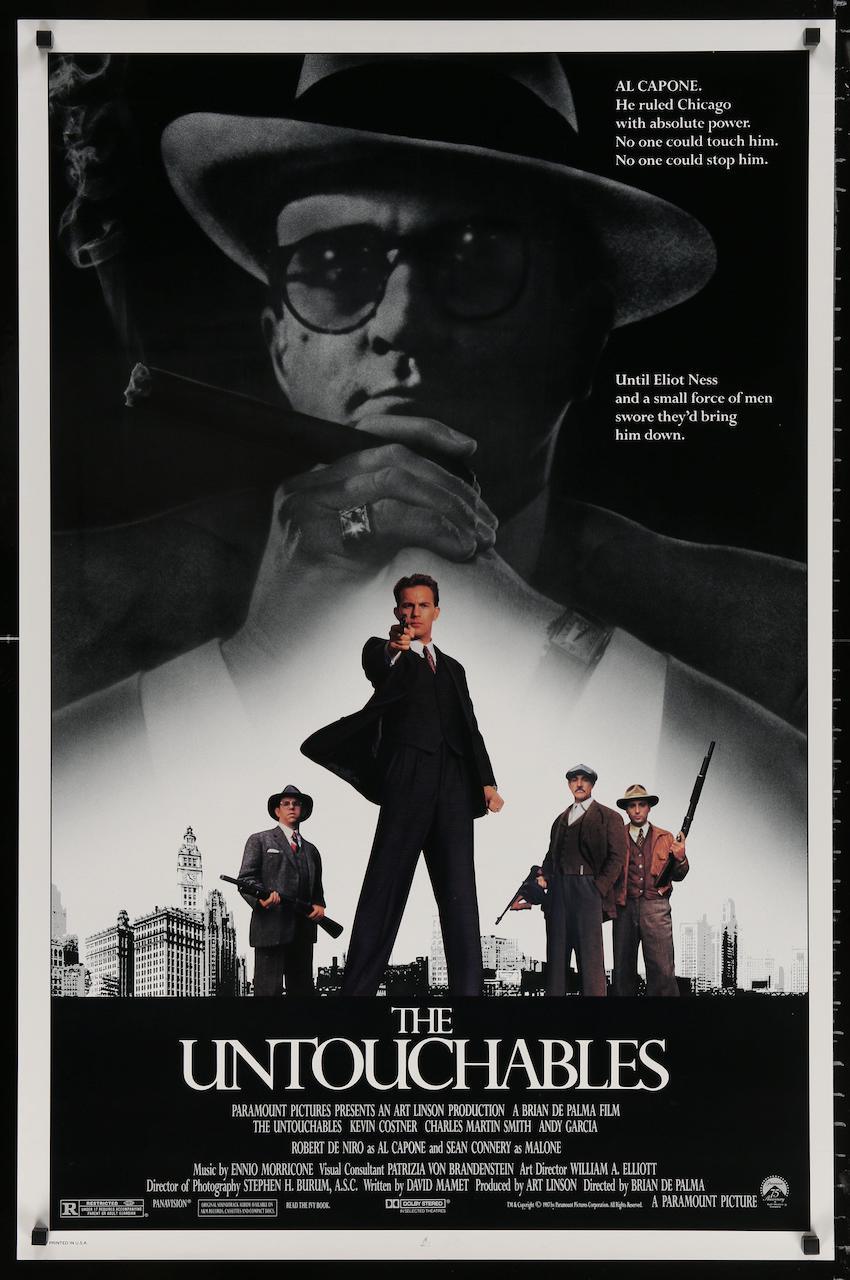 The Untouchables Original Vintage Movie Poster