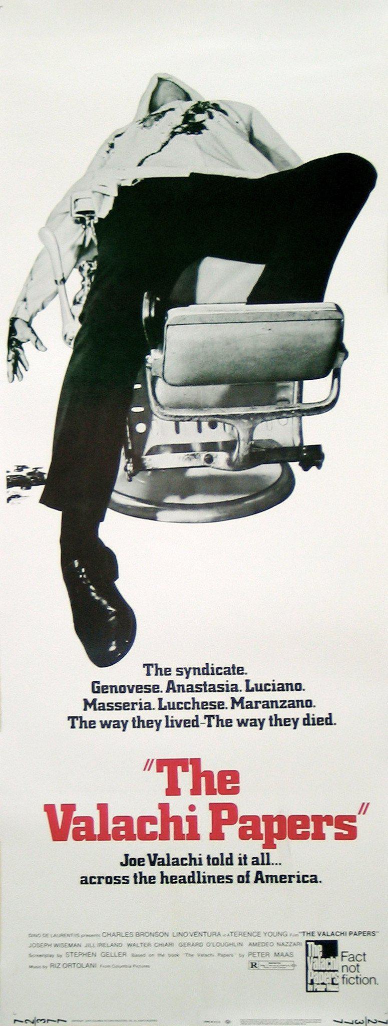 The Valachi Papers Original Vintage Movie Poster