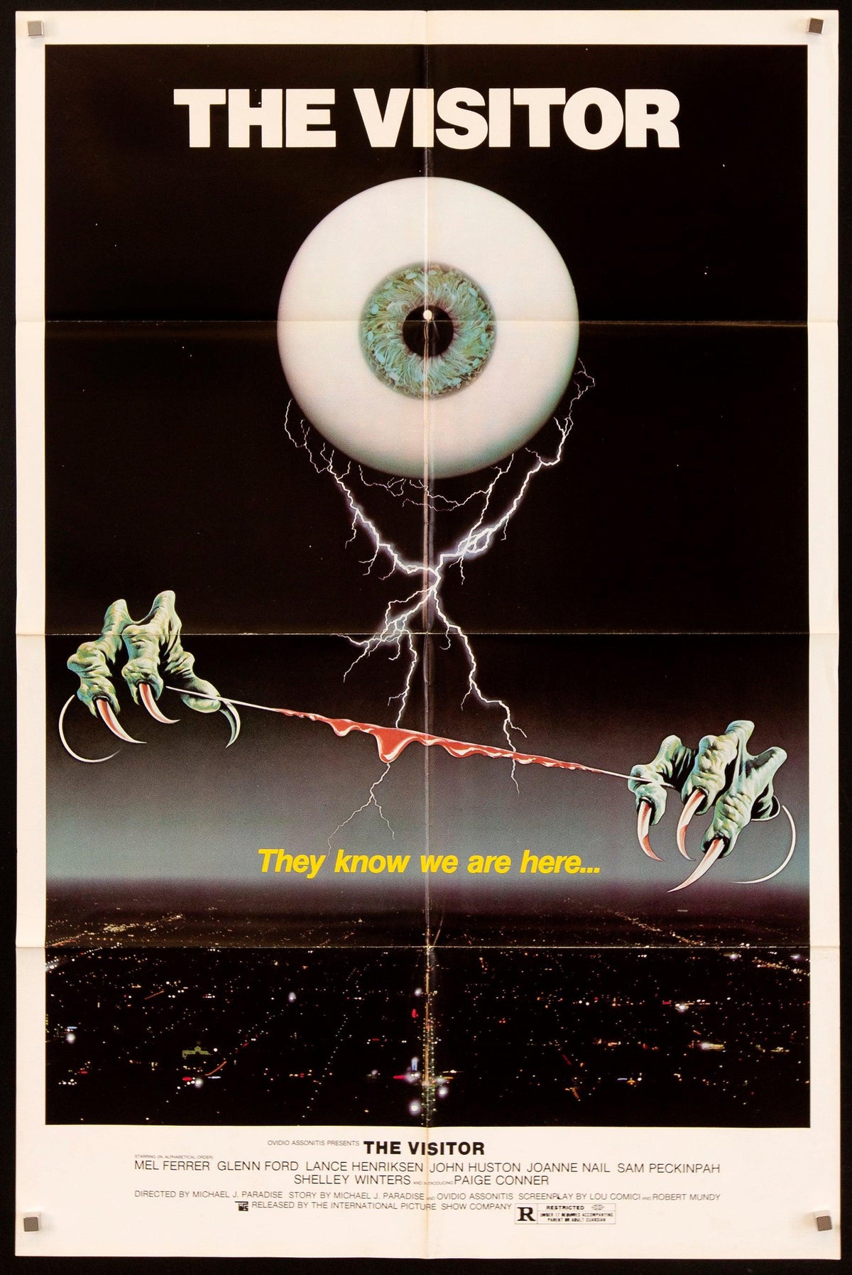 The Visitor Original Vintage Movie Poster