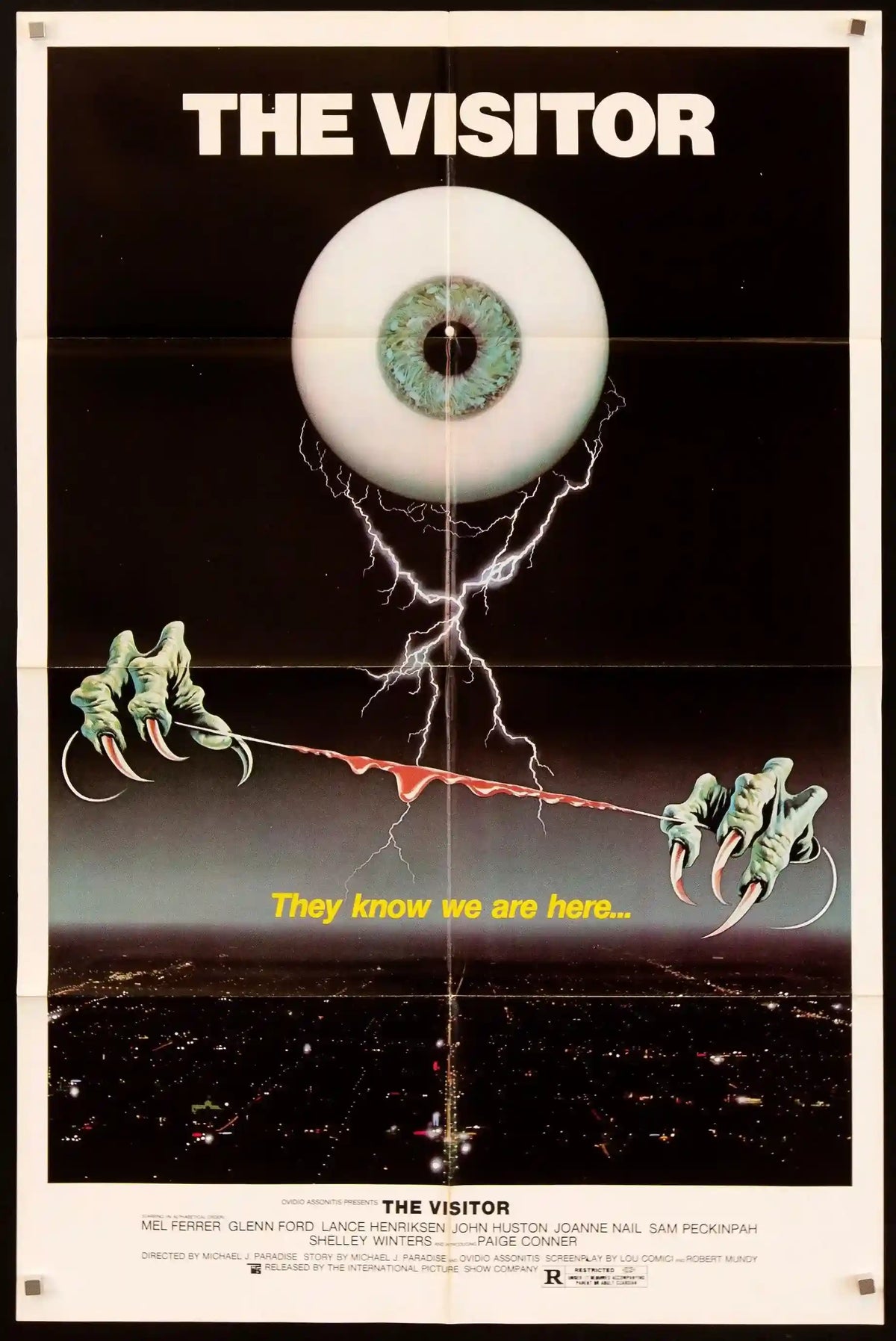 The Visitor Movie Poster 1979 1 Sheet (27x41)