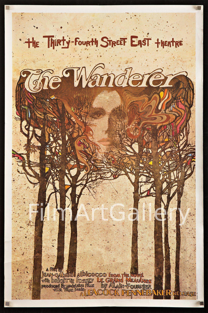The Wanderer Original Vintage Movie Poster