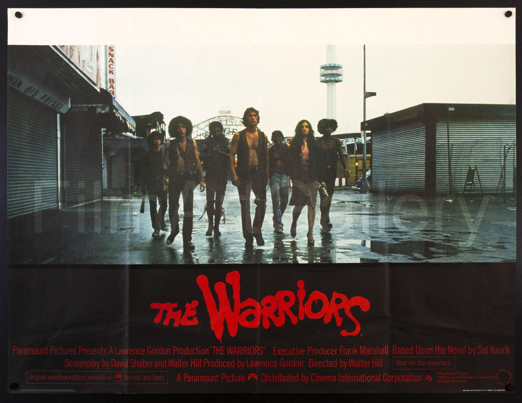 The Warriors Original Vintage Movie Poster