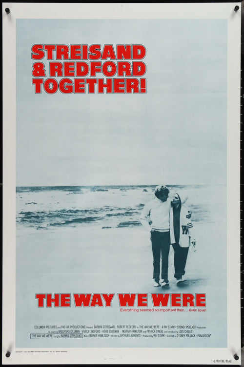 The Way We Were Original Vintage Movie Poster