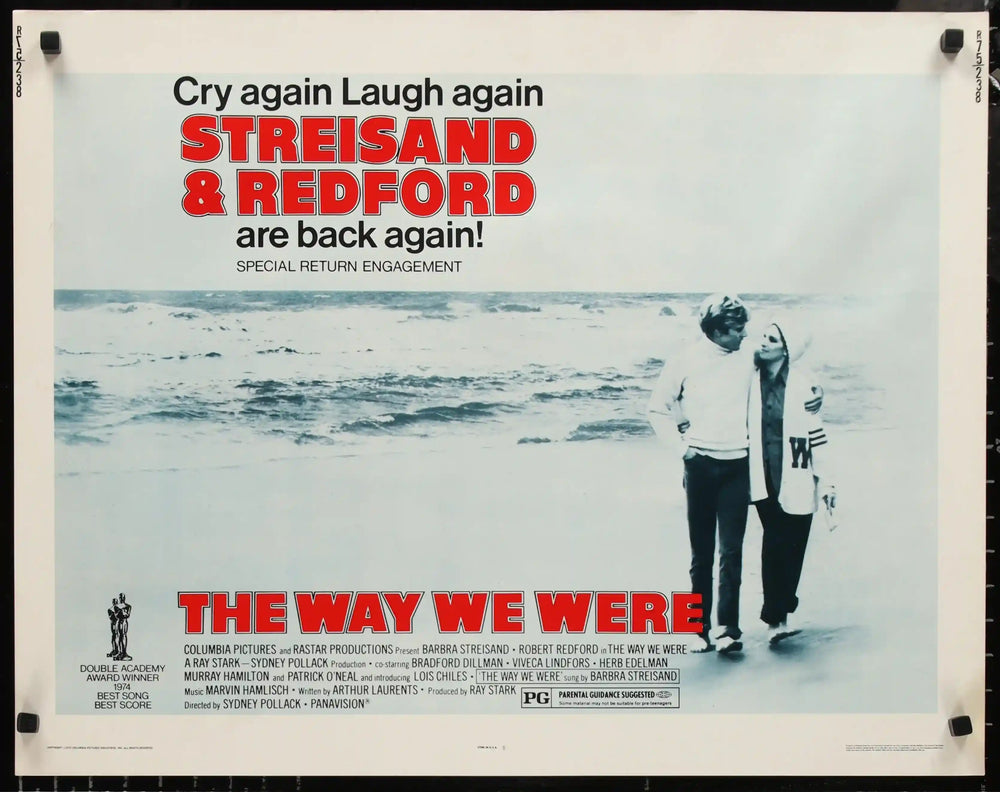 The Way We Were Original Vintage Movie Poster