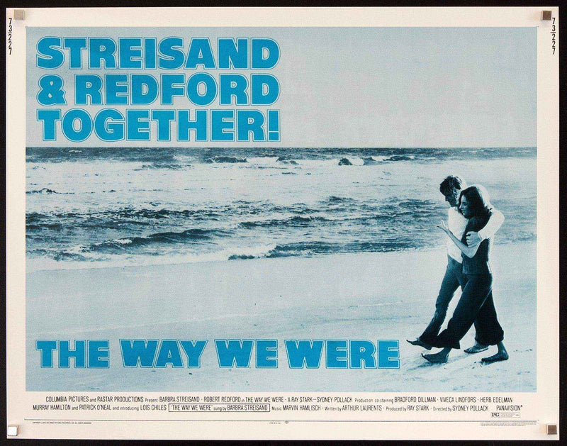 The Way We Were Movie Poster 1973 Half Sheet (22x28)