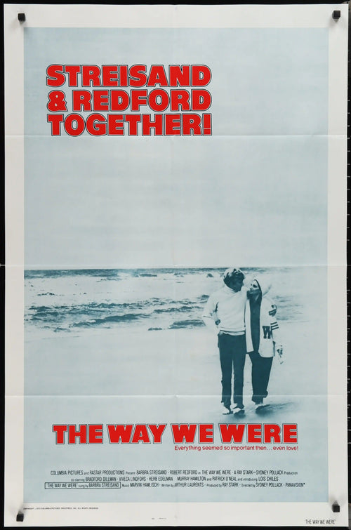 The Way We Were Original Vintage Movie Poster