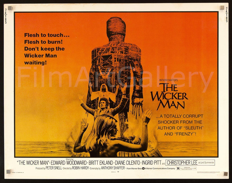 The Wicker Man Half Sheet (22x28) Original Vintage Movie Poster