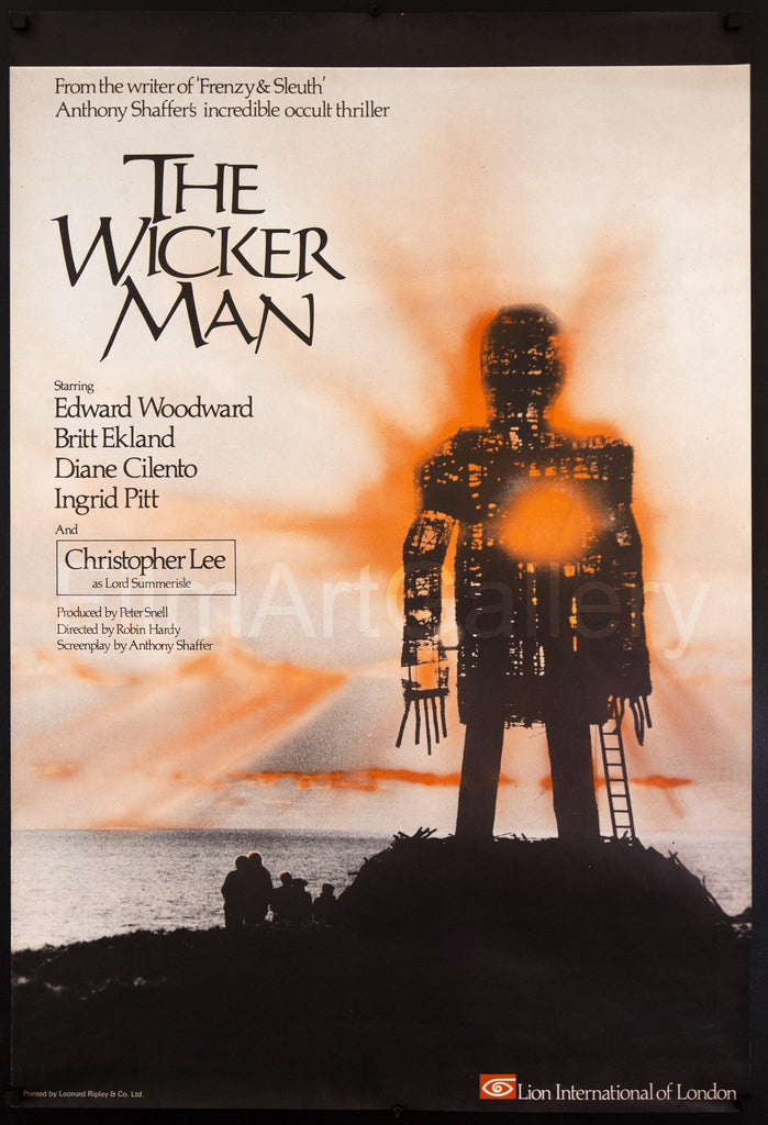 The Wicker Man Original Vintage Movie Poster