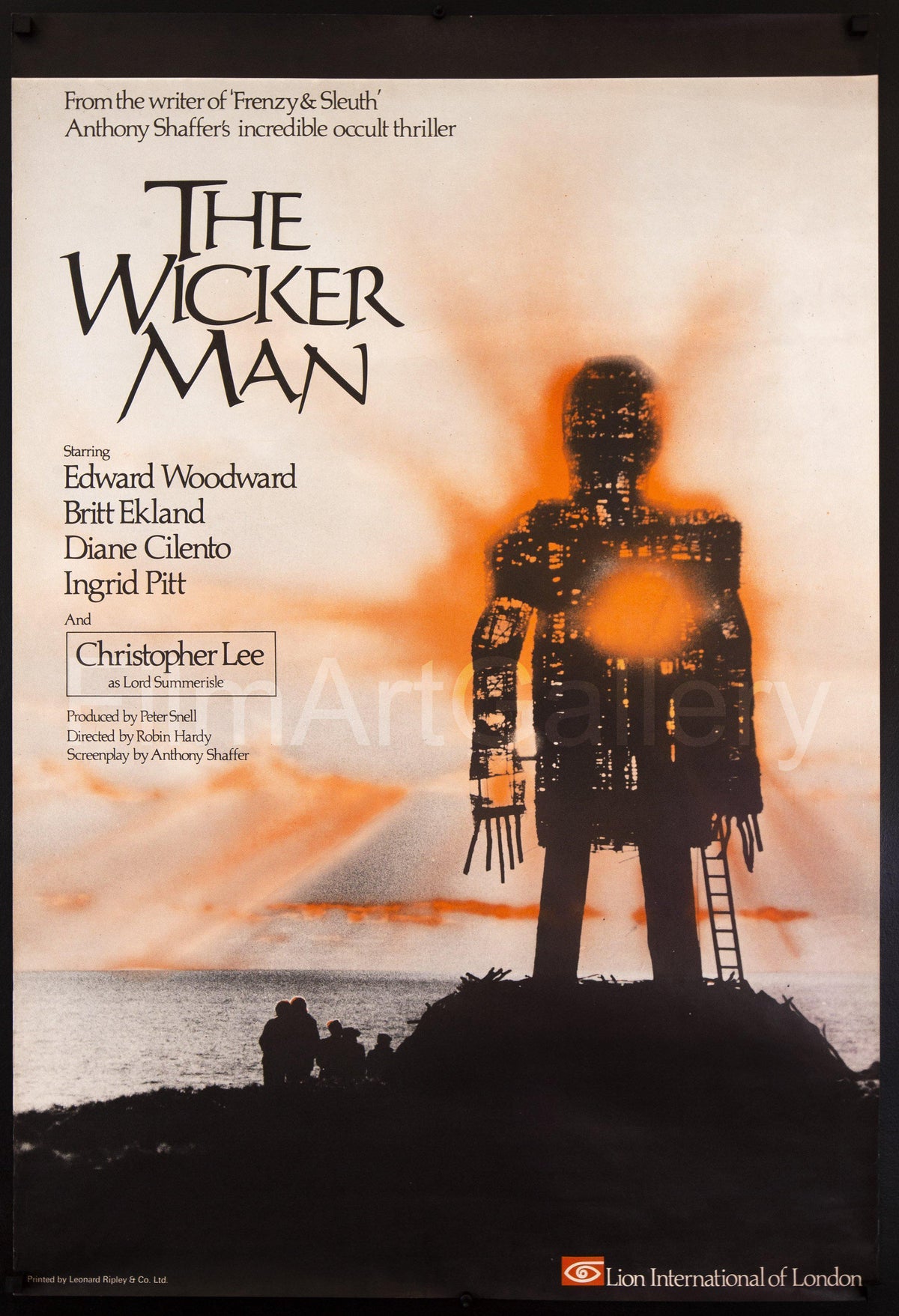 The Wicker Man Original Vintage Movie Poster