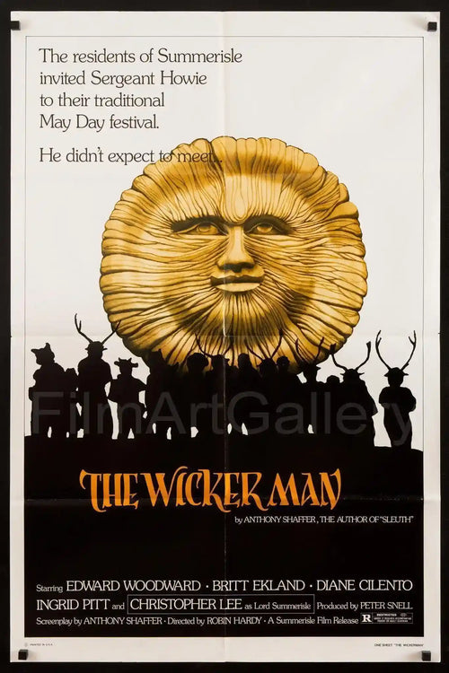 The Wicker Man Original Vintage Movie Poster