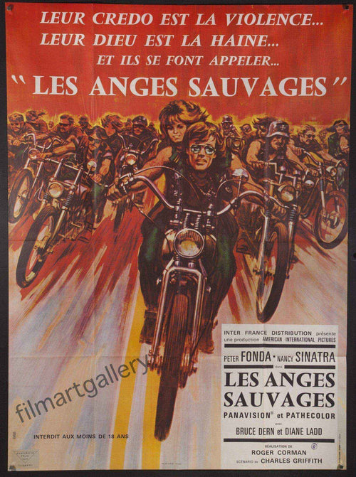 The Wild Angels Original Vintage Movie Poster