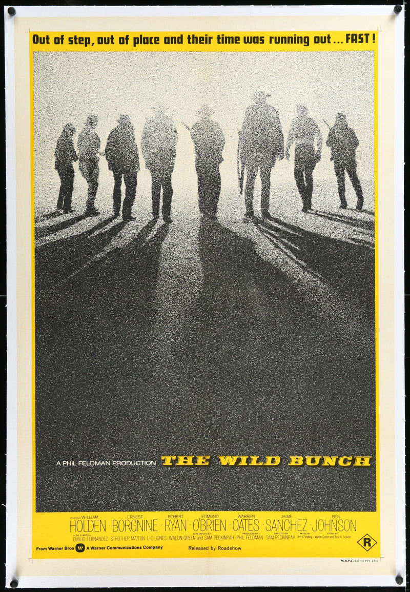 The Wild Bunch 1 Sheet (27x41) Original Vintage Movie Poster
